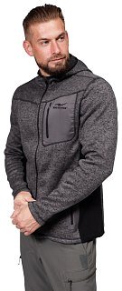 Куртка флисовая King Hunter Arctic hood gray - фото 2