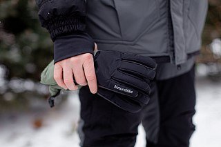 Перчатки Naturehike GL13 warm riding green - фото 2