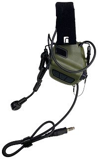 Наушники активные коммуникац. EARMOR M32-FG Mark 3 зеленые - фото 3