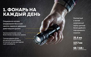 Фонарь Armytek Prime C2 Pro Magnet USB белый Com - фото 12
