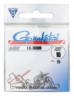 Крючок Gamakatsu LS-1010B bronze №16 - фото 2