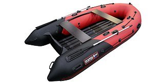 Лодка Хантер 350 Про красно-черный - фото 5