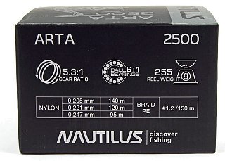Катушка Nautilus Arta 2500 - фото 2