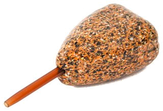 Груз УЛОВКА карповый Ялик 110гр красный песок ракушечник - фото 1