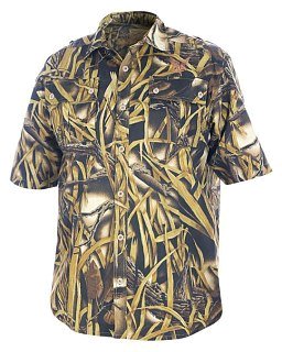 Рубашка ХСН короткий рукав камыш 