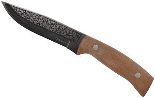 Нож Кизляр Снегирь-2 туристический рукоять кавказ. орех - фото 3