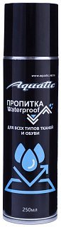 Пропитка Aquatic водоотталкивающая для одежды и обуви 250мл