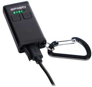 Фонарь Epilso EPF-010 брелок металл/пластик, лазер - фото 5