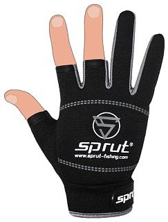 Перчатки Sprut Neoprene Spinning Gloves NPSPGLV-GR-OS - фото 1