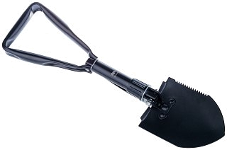 Лопата Taigan Tactical туристическая складная  black - фото 1