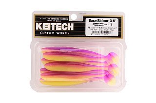 Приманка Keitech виброхвост Easy shiner 3,5" PAL12 grape shad - фото 2