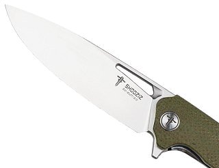 Нож SHOOZIZ XUN120-D складной D2 рукоять G10+3D - фото 2