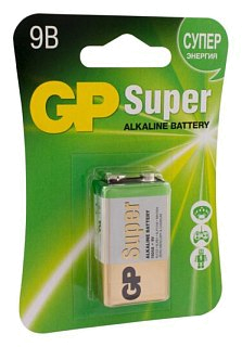 Батарейка GP 9V Alkaline 1604A-5CR1 - фото 2