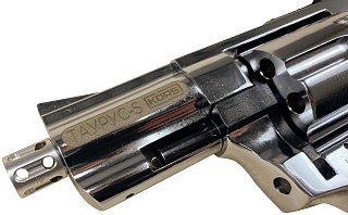 Револьвер Курс-С Таурус-S 10ТК сигнальный 2,5" 5,5мм хром - фото 5