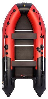 Лодка Мастер лодок Ривьера Компакт 3400 СК комби красно-черная - фото 2