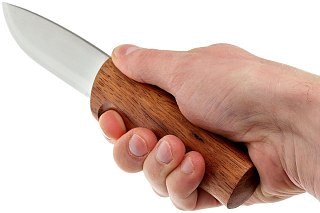 Нож Helle 48 Fjellbekk фикс. клинок 10 см рукоять мербау - фото 6