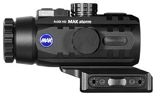 Прицел MAK Storm 4x30i HD кронштейн MAKmasterLock - фото 4