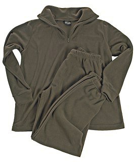Термобелье Mil-tec Thermofleece m.rv olive