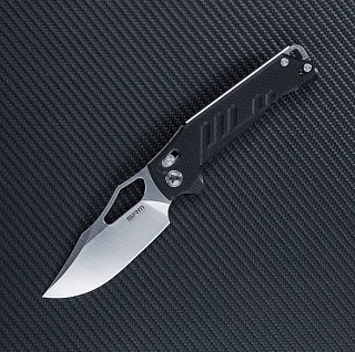 Нож SRM 238X-GB сталь D2 рукоять Black G10 - фото 7