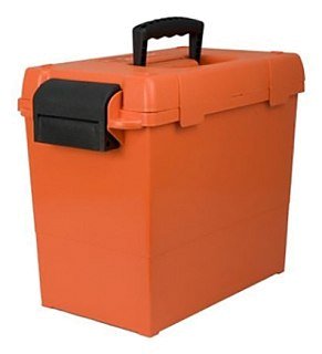 Ящик MTM герметичный для хранения патронов и снаряжения оранжевый - фото 3