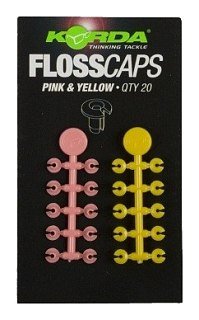 Стопор для бойлов Korda Floss caps pink yellow