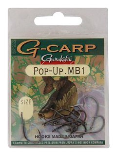 Крючок Gamakatsu G-Carp pop-up MB1 Hook №1 уп.10шт - фото 2
