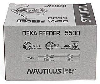 Катушка Nautilus Deka Feeder 5500 - фото 13