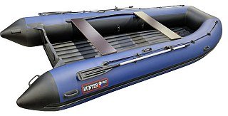 Лодка Хантер 420А НДНД сине-черный - фото 2
