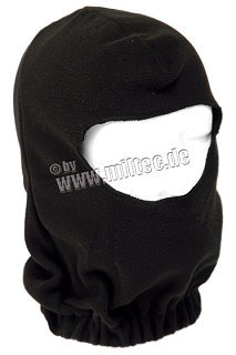 Балаклава Mil-tec Kopfhaube fleece black