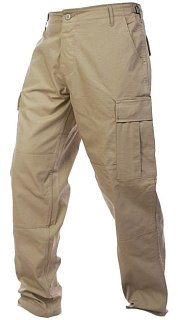 Брюки Mil-tec BDU ripstop khaki - фото 1