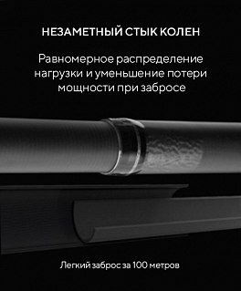 Удилище Riverzone Oceanus телескопическое 30-200гр 3,0м - фото 3