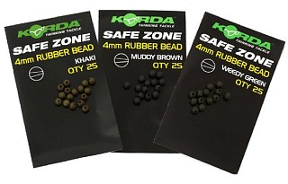 Бусина Korda Safe Zone Rubber Bead Brown 4мм - фото 2
