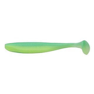 Приманка Keitech виброхвост Easy shiner 3,5" EA11 lime chartreuse glow - фото 1