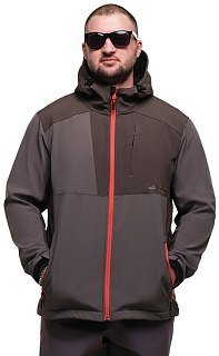 Куртка Nordman Jack-2 софтшел Серый/Темно-серый - фото 1