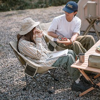 Стул складной Naturehike CNK2350JJ010 Stellaluna T02J песочный - фото 6