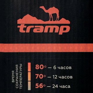 Термос Tramp 0,9л серый - фото 3