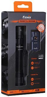 Фонарь Fenix тактический PD36R Pro + E03R V2.0 синий - фото 4
