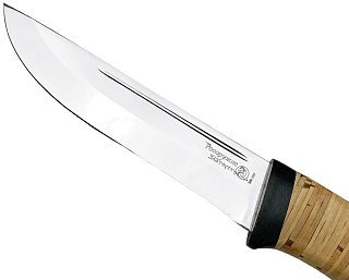 Нож Росоружие Риф ЭИ-107 береста гравировка    - фото 5