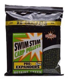 Пеллетс Dynamite Baits Swim stim pro-expanders betaine green 6мм 350гр - фото 1