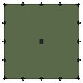 Тент Talberg TENT 6X6м зелёный