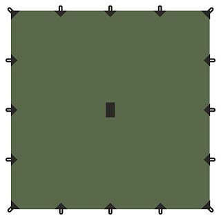 Тент Talberg TENT 6X6м зелёный