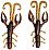 Приманка SPRO Scent Series Insta Craw 8см Purple Choco    