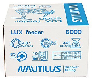 Катушка Nautilus Lux Feeder 6000 Com - фото 13