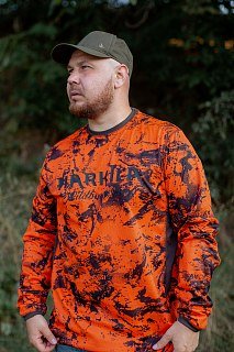 Футболка Harkila Wildboar Pro AXIS MSP Orange /Shadow brown  - фото 7