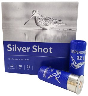 Патрон 12х76 Главпатрон Silver shot 1 48 магнум 1/10/200