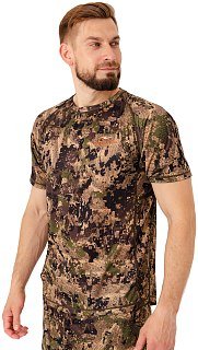 Футболка King Hunter Volution camo green - фото 1