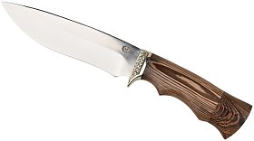Нож ИП Семин Близнец кованая сталь 95х18 венге литье
