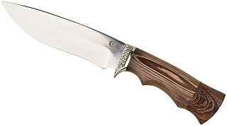 Нож ИП СЕМИНА Близнец кованая сталь 95х18 венге литье - фото 1