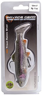 Приманка Savage Gear 4D Trout rattle shad 12,5см 35гр 01 rainbow trout