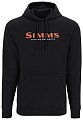 Толстовка Simms Logo Hoody Black 
